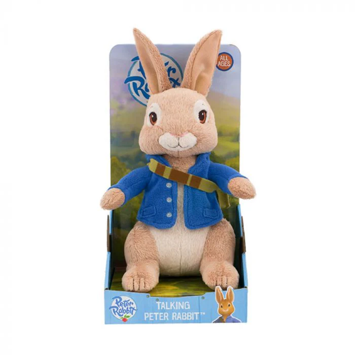 Peter Rabbit & Lily Talking Soft Toy 31.5cm - Image 2