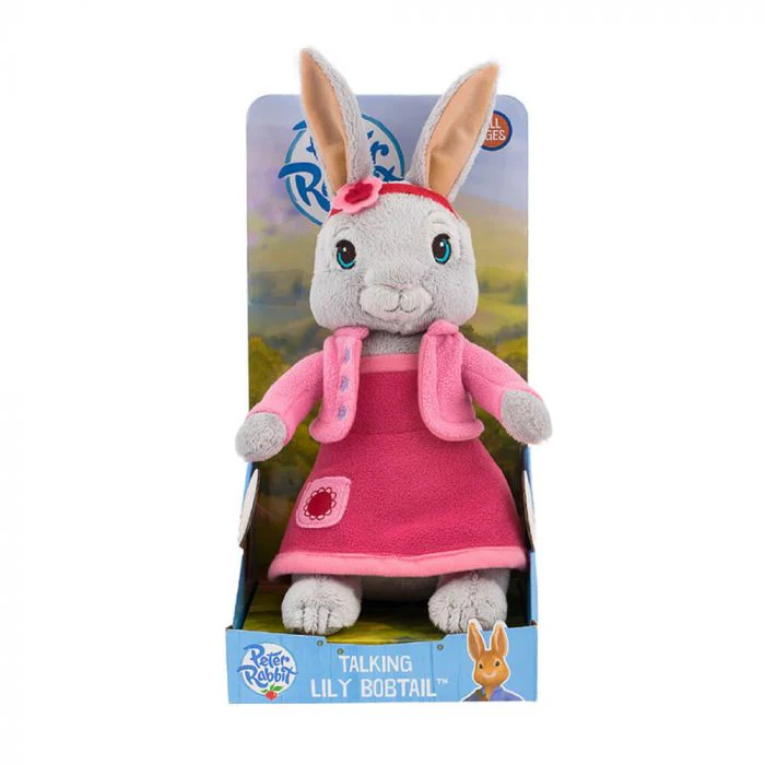 Peter Rabbit & Lily Talking Soft Toy 31.5cm - Image 3