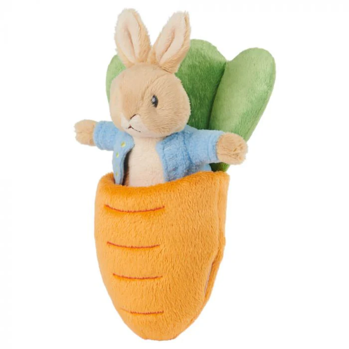 Peter Rabbit Mini Plush & Carrot - Image 2