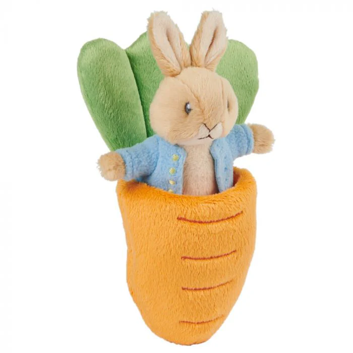 Peter Rabbit Mini Plush & Carrot - Image 3