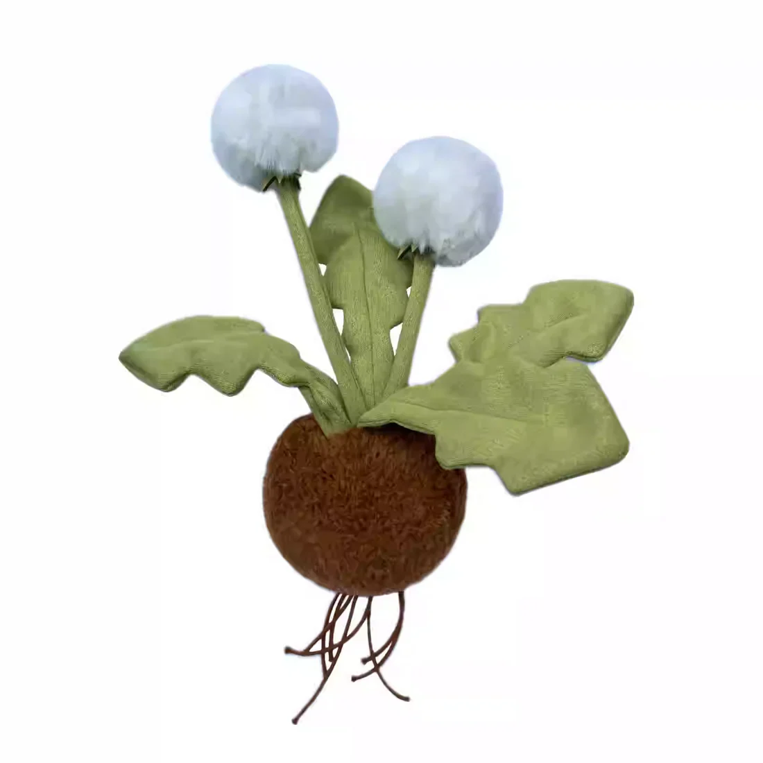 PlushWoods Dandelion Plant Plush With Pot 20cm - Image 2