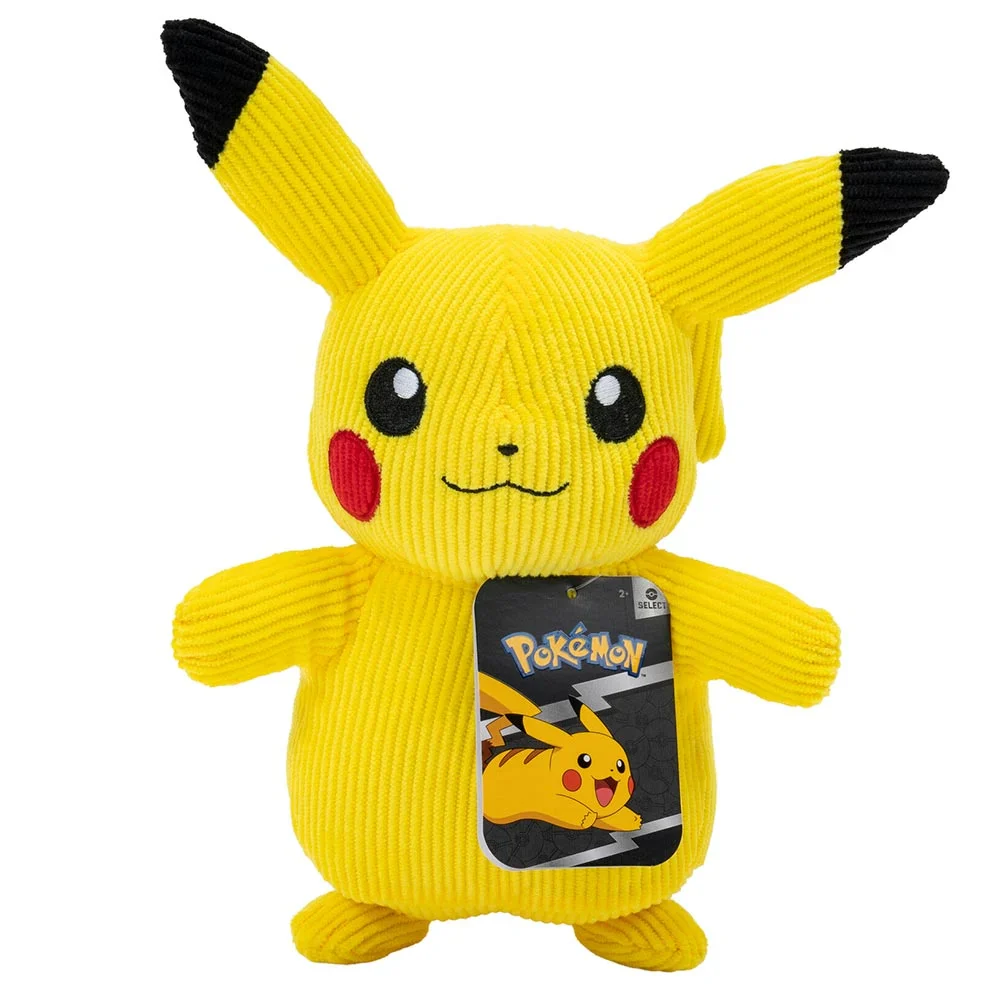 Pokemon 8“ Corduroy Plush - Pikachu - Image 4