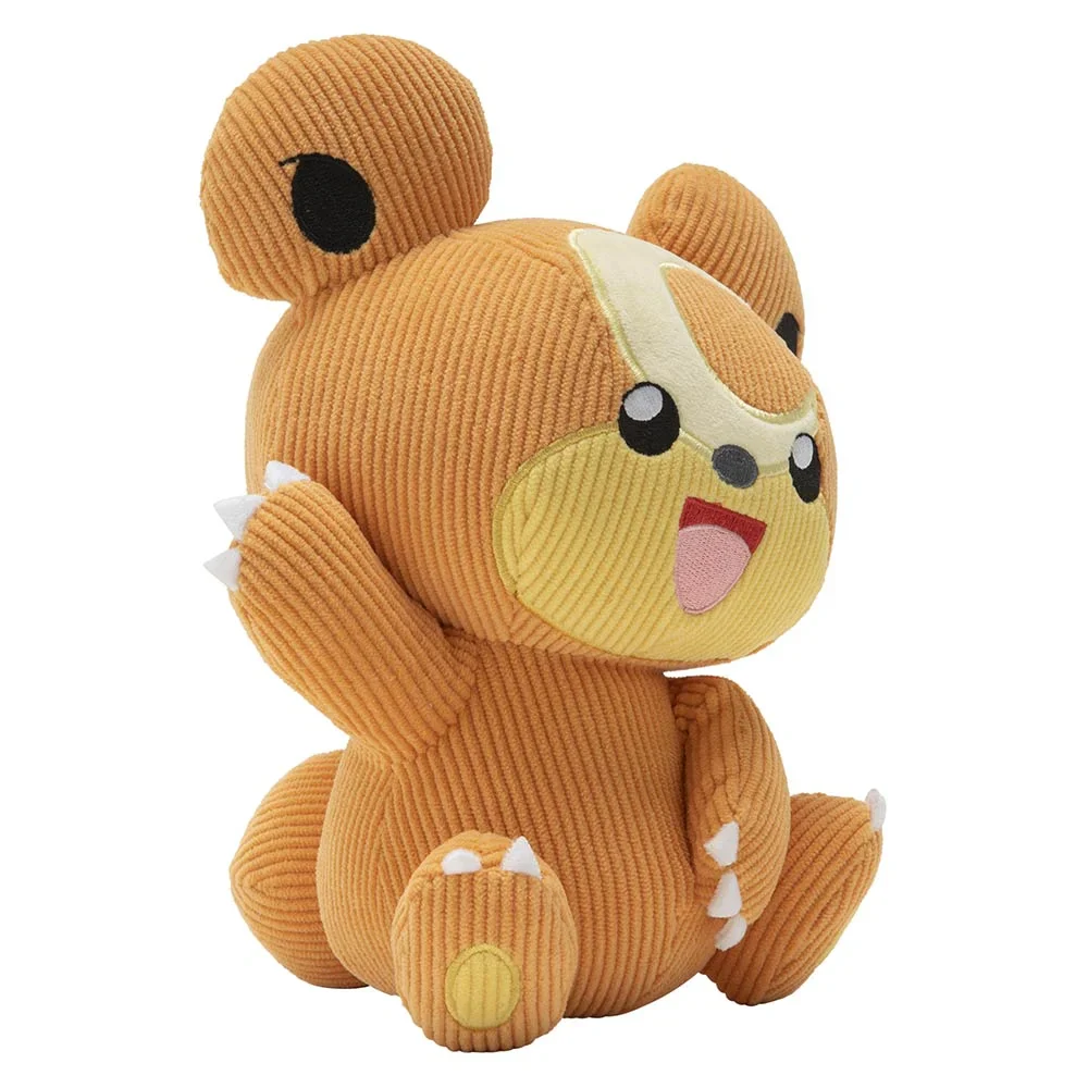 Pokemon 8“ Corduroy Plush - Teddiursa - Image 3