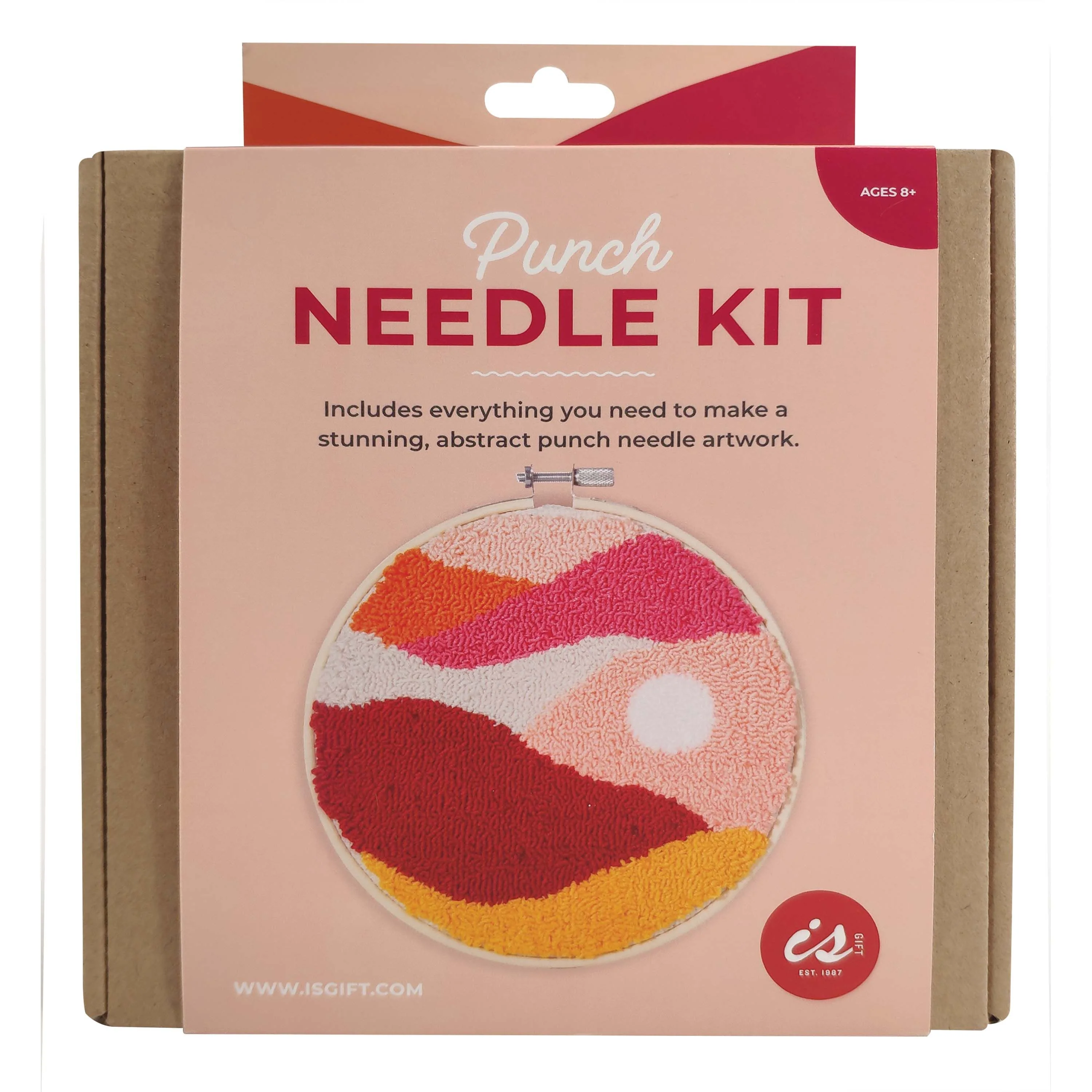 Punch Needle Kit - Abstract Landscape - Image 2