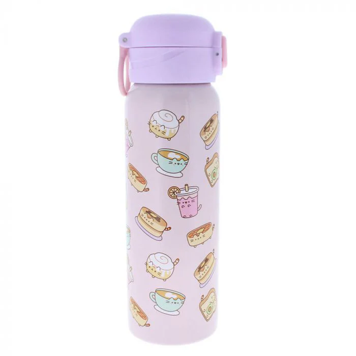 Pusheen Breakfast Club Metal Water Bottle - Image 2