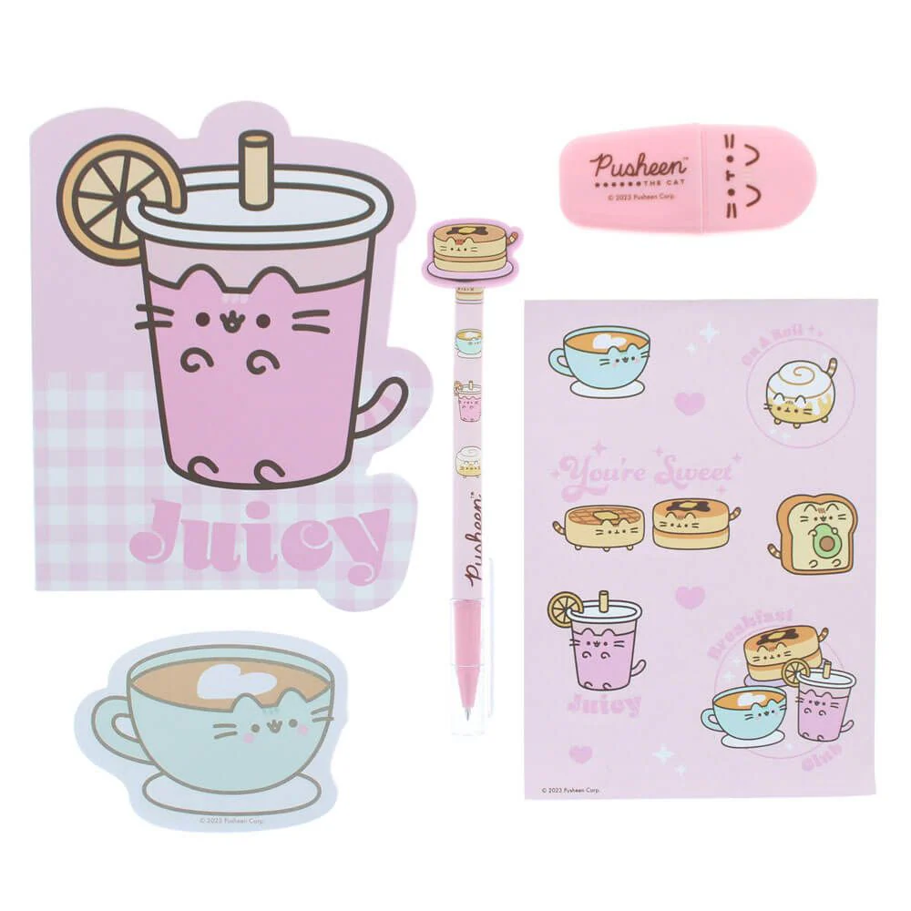Pusheen  Breakfast Club Stationery Set - Image 2