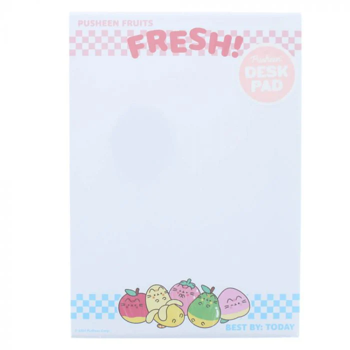 Pusheen Fruits Desk Pad 21cm