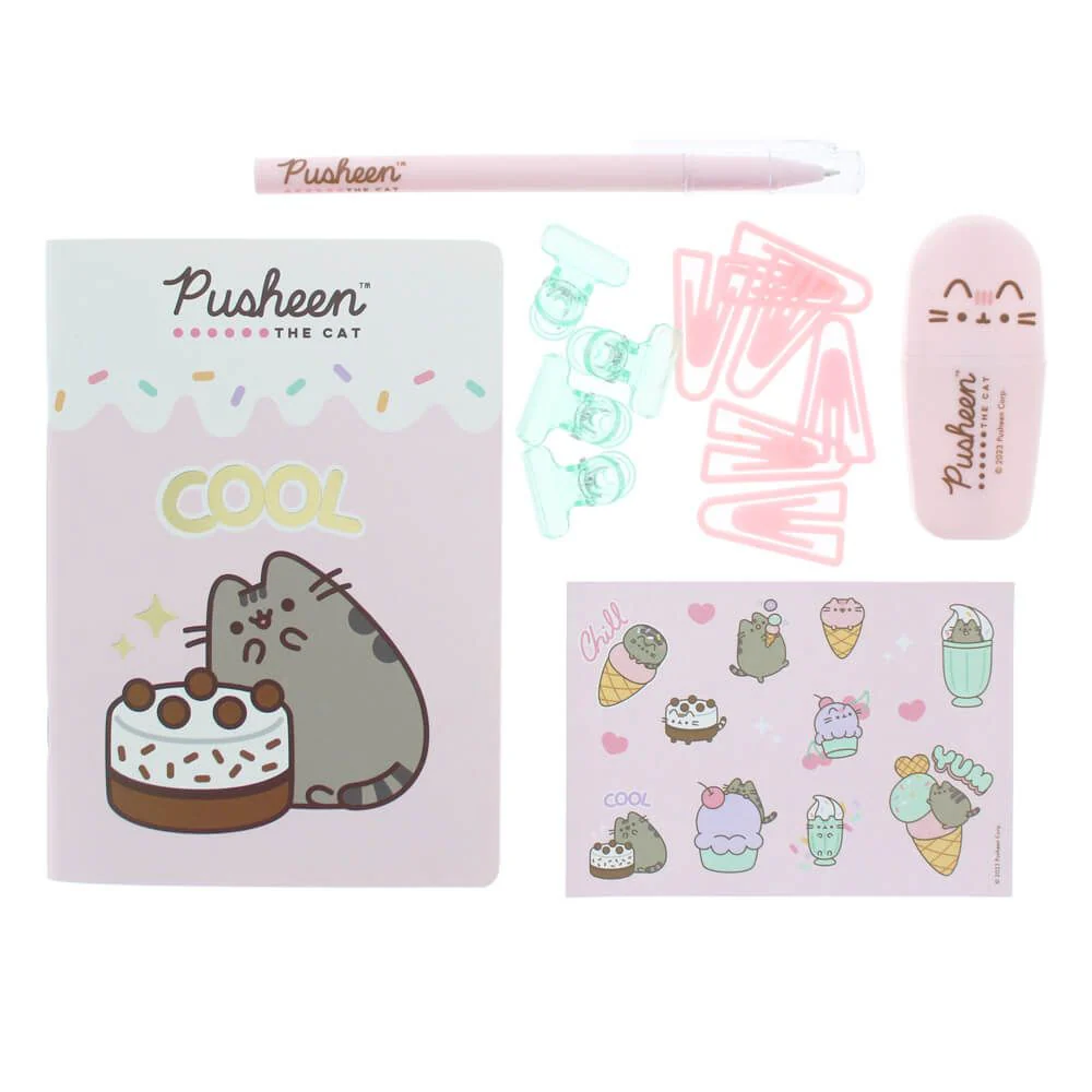 Pusheen Ice Cream Stationery Set - Image 2
