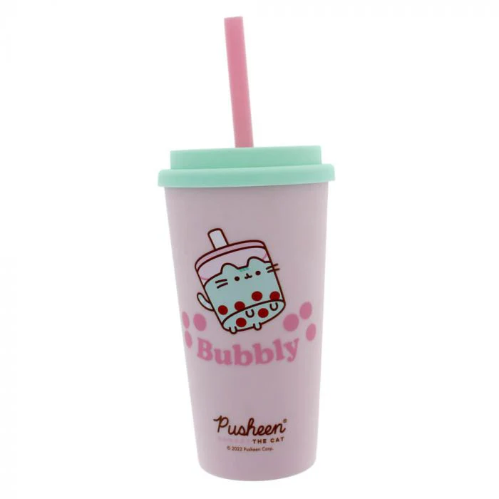 Pusheen Sips: Beaker & Straw - Image 2