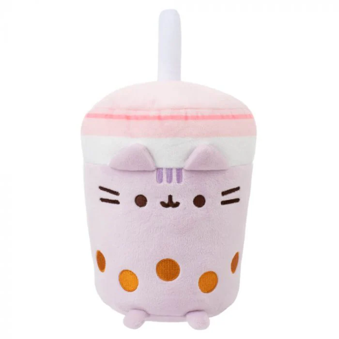 Pusheen Sips: Boba Tea Purple Large 28cm