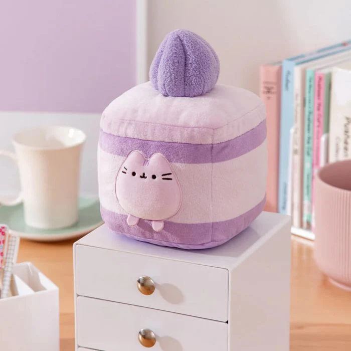 Pusheen Squisheen Lavender Cake - Image 2