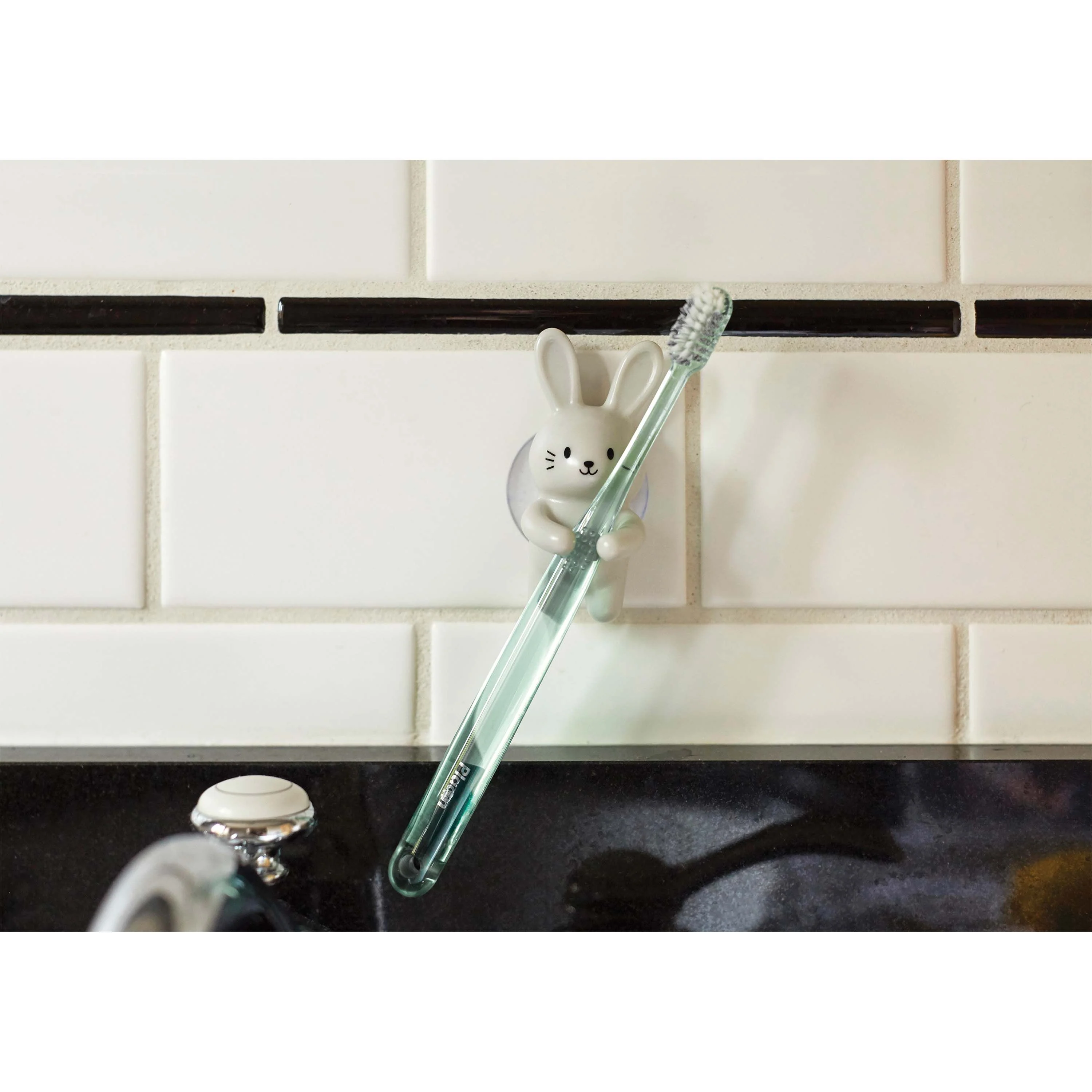 Kikkerland Rabbit Toothbrush Holder - Image 2
