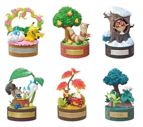 Re-Ment Pokemon Little Forest Story Series Peaceful Moments Blind Box Figurines - Image 2