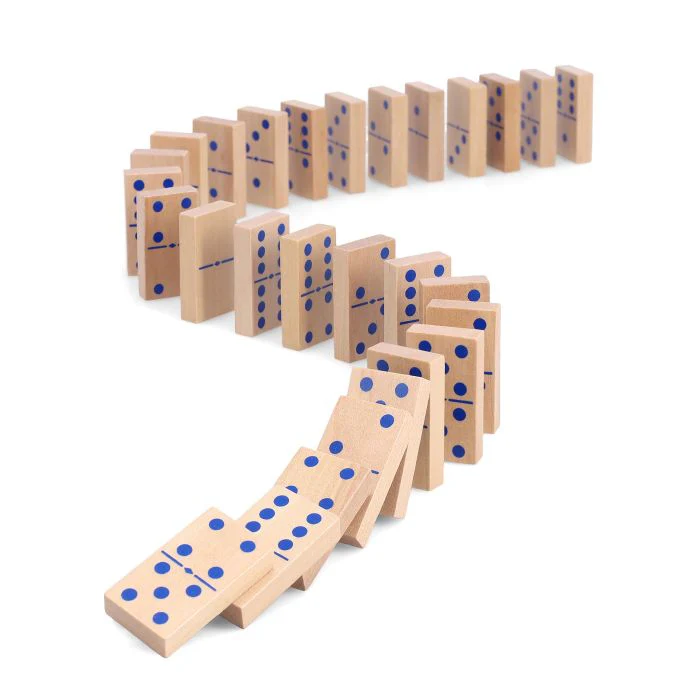 Ridleys House of Novelties Dominoes 2x1x4cm - Image 2