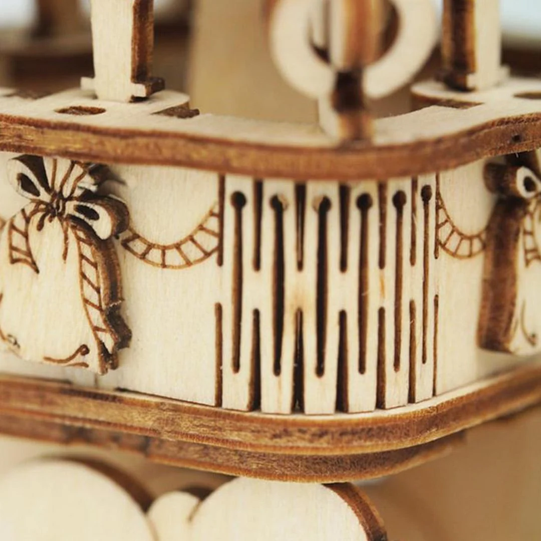 Robotime Classical 3D Wooden Hot Air Balloon - Image 5