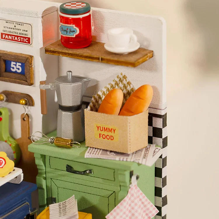 Robotime DIY Mini House Afternoon Baking Time - Image 3
