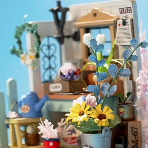 Robotime DIY Mini House Dreaming Terrace Garden - Image 3