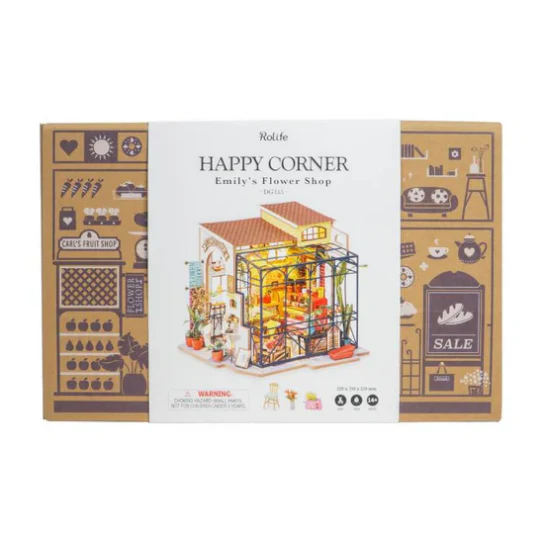 Robotime DIY Mini House Emily's Flower Shop - Image 3