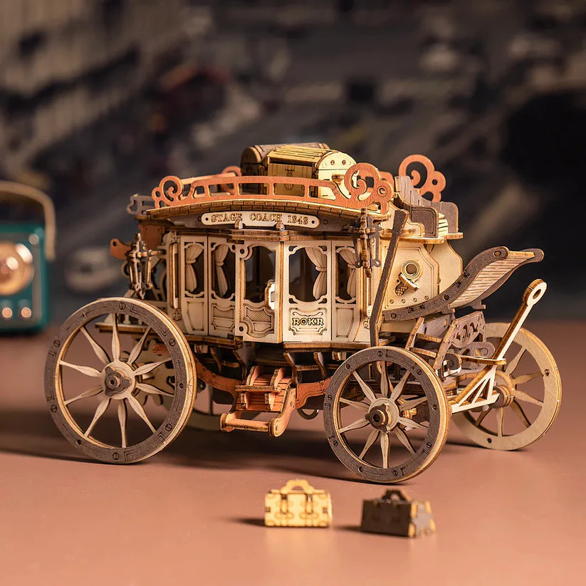 Robotime Music Box Stage Coach - Image 2