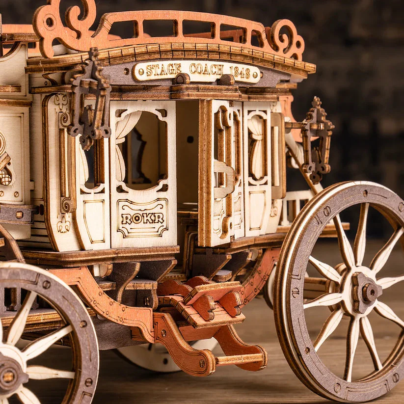 Robotime Music Box Stage Coach - Image 3