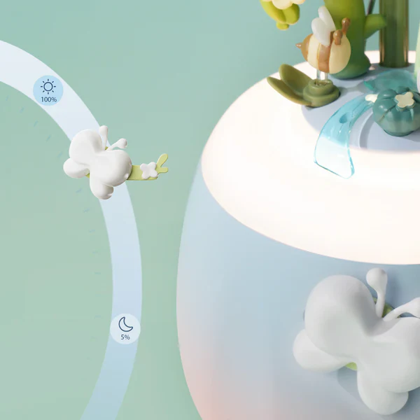 Robotime ROKR Starry Camellia Lamp DIY 3D Flower Night Light - Image 4