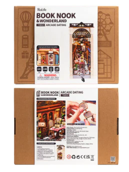 Robotime Rolife DIY Book Nook Arcade Dating TGB10 - Image 2