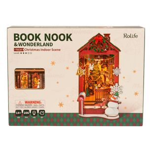 Robotime Rolife DIY Book Nook Christmas Indoor Scene TGC07 - Image 2