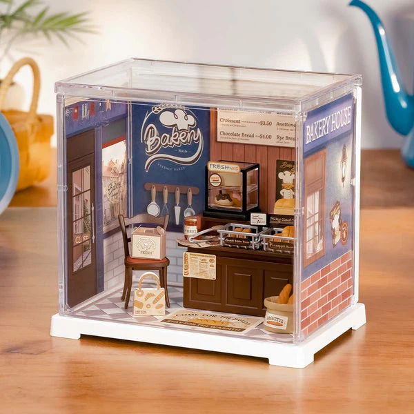 Robotime Rolife Butter Bakery House DIY Miniature House DWS03B - Image 2