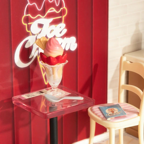 Robotime Rolife Flavorful Ice Cream DIY Miniature House DW018B - Image 3
