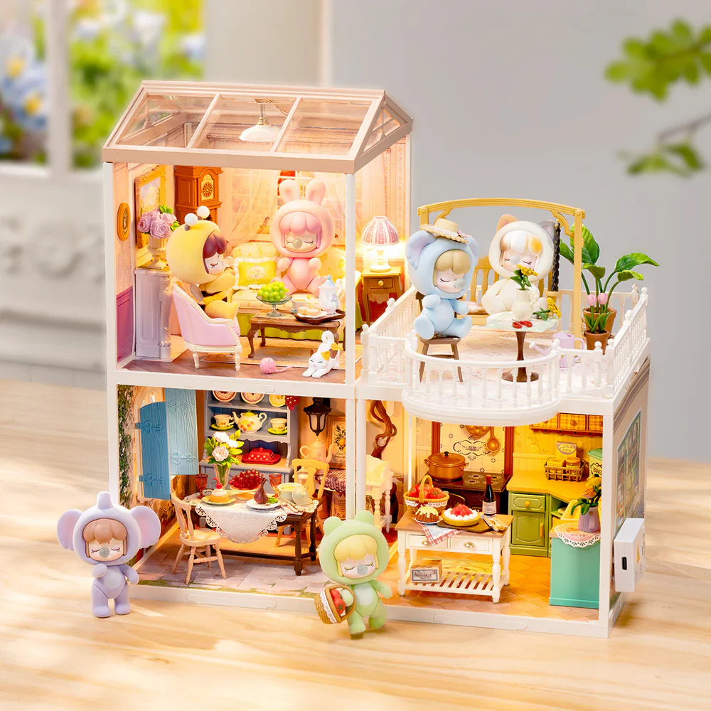 Robotime Rolife Midsummer Dream Yard Super Creator Miniature House DW025 - Image 6