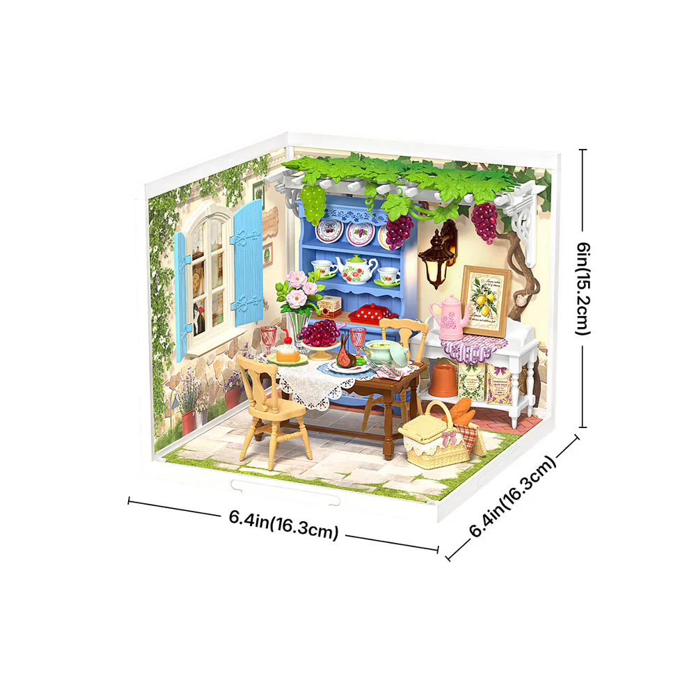 Robotime Rolife Midsummer Dream Yard Super Creator Miniature House DW025 - Image 8