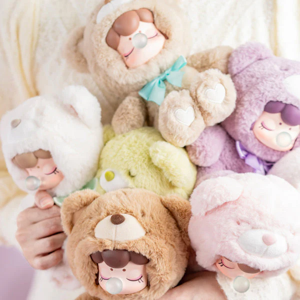 Robotime Rolife Surprise Plush Dolls - Nanci Colorful Chocolate Cutie Bears - Image 7