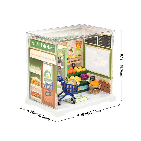 Robotime Rolife Nature Energy Fruits DIY Miniature House DWS01B - Image 4