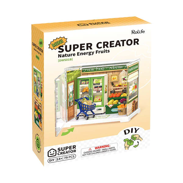 Robotime Rolife Nature Energy Fruits DIY Miniature House DWS01B - Image 5