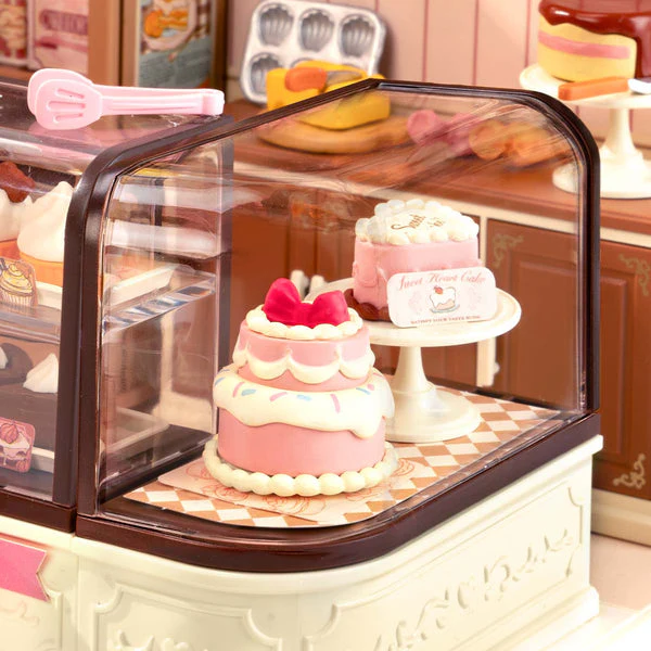 Robotime Rolife Tasty Cake Shop DIY Miniature House DW019B - Image 4