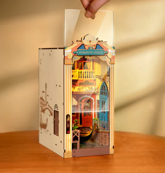 Robotime Rolife DIY Book Nook Romantic Venice TGB08 - Image 2