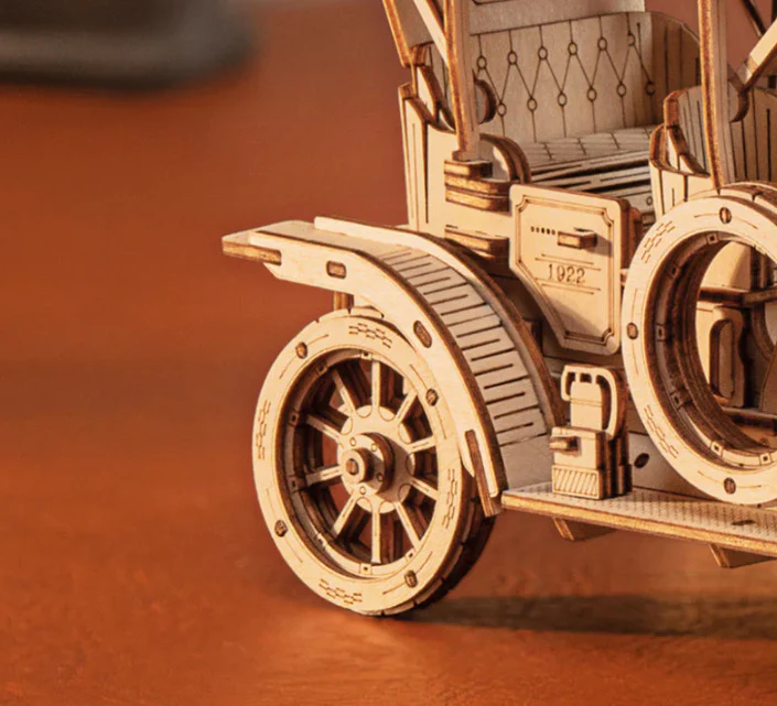 ROKR Vintage Car 1:15 Scale Model Vehicle - Image 4