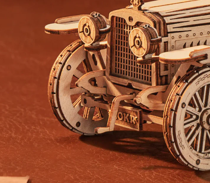 ROKR Vintage Car 1:15 Scale Model Vehicle - Image 5