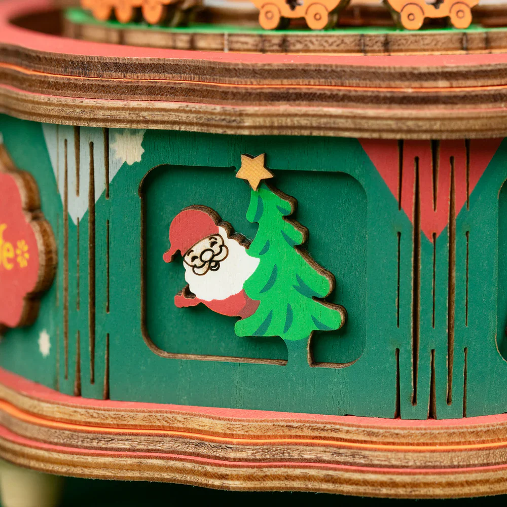 Robotime Christmas Town Music Box AM46 - Image 3