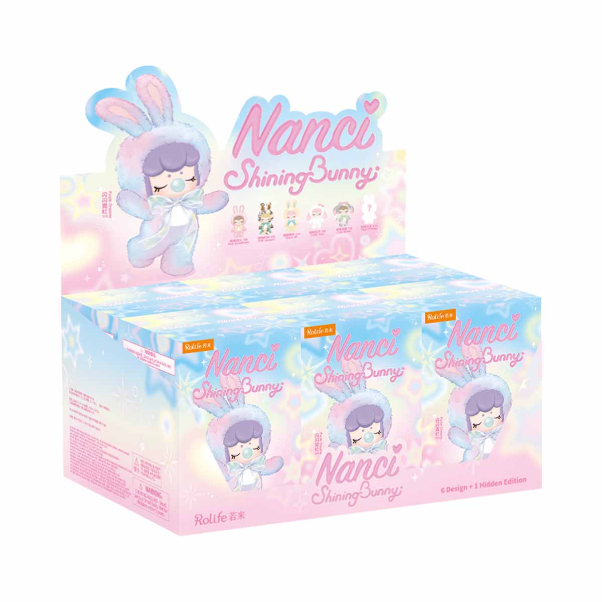 Robotime Rolife Surprise Plush Dolls - Nanci's Shining Bunny - Image 6