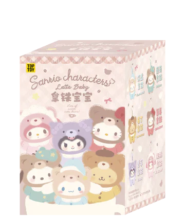 Toptoy Latte Baby Vinyl Plush Keychains Gift Blind Box - Image 8