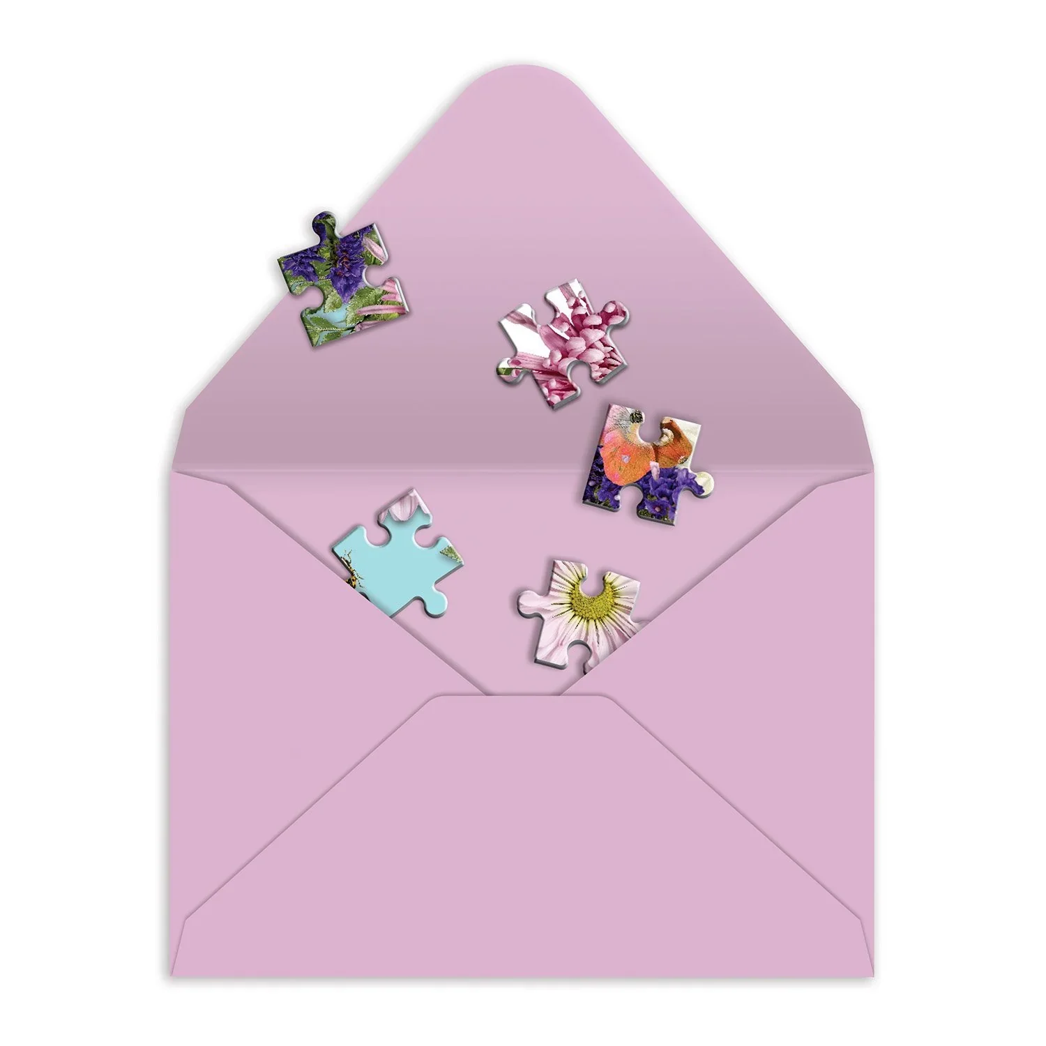 Say It With Flowers Hi Greeting Card Puzzle - Image 4