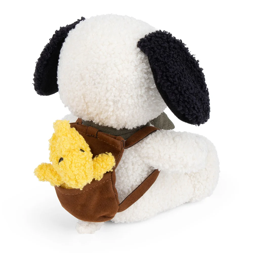 Snoopy Sitting with Woodstock in Backpack (20cm) - Image 3