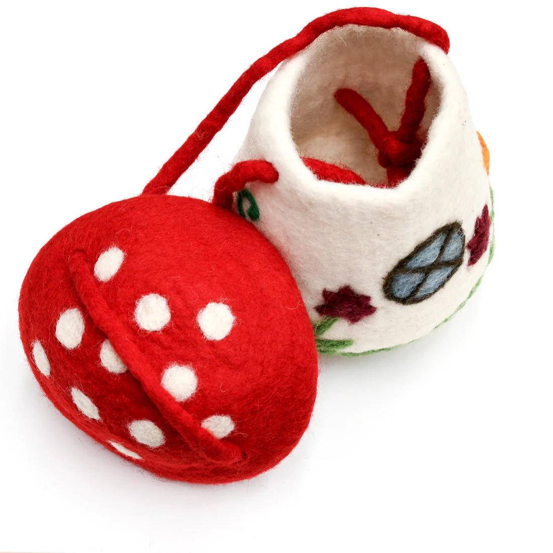 Tara Treasures - Felt Mushroom - Toadstool Bag - Image 3