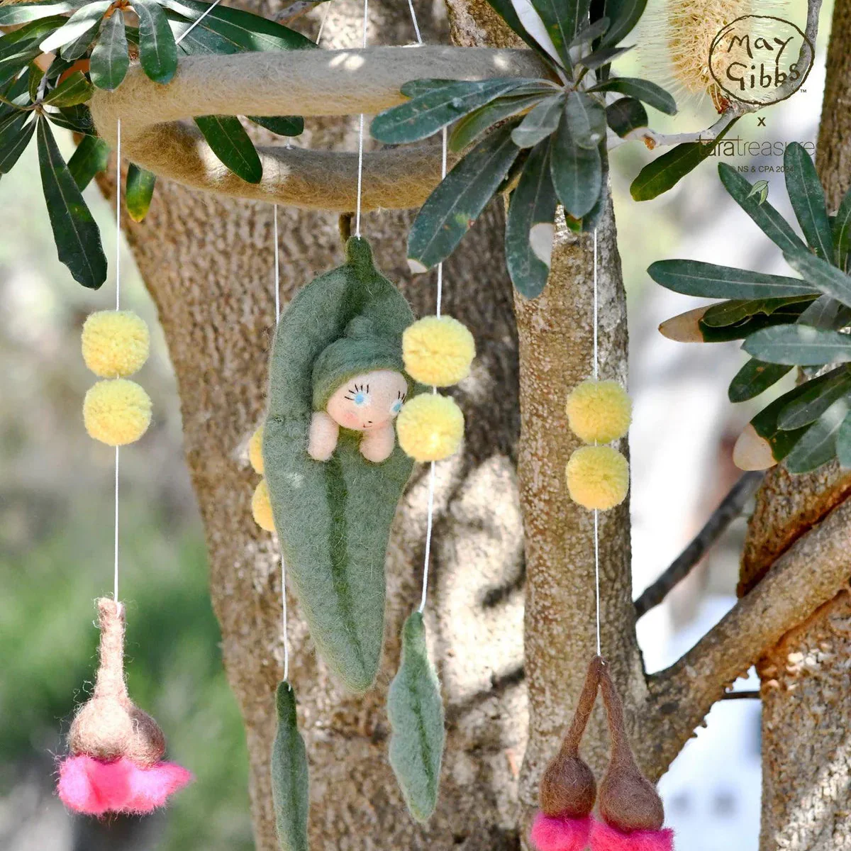 Tara Treasures x May Gibbs Gumnut Baby Cot Mobile - Image 6
