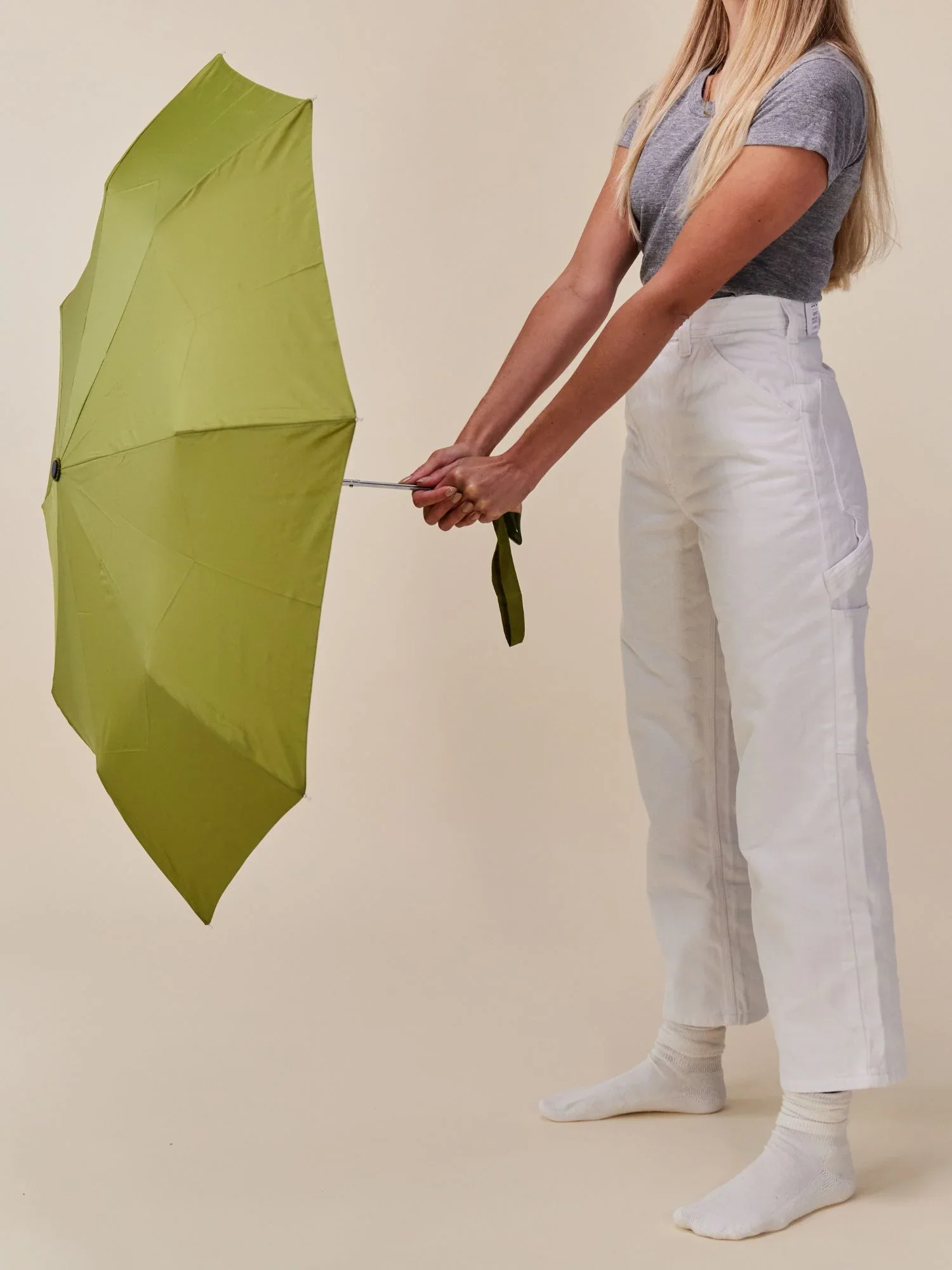 The Original Duckhead Umbrella Compact - Olive - Image 3