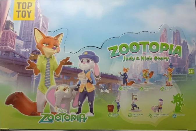 Toptoy Blind box-Disney Zootopia Judy & Nick Story - Image 5