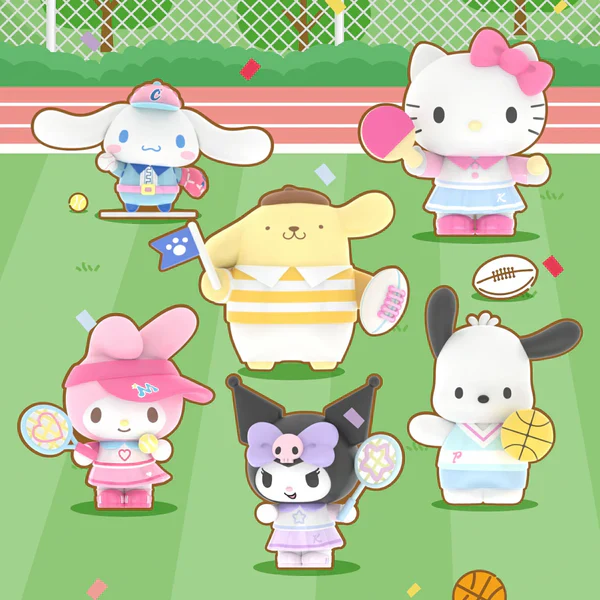 Toptoy Blind Box - Sanrio Characters Vibrant Sports Vinyl Figures - Image 2