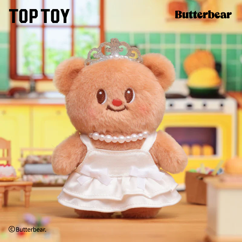 Toptoy Butterbear Versatile Wardrobe Plush Pendant Blind Box - Image 7