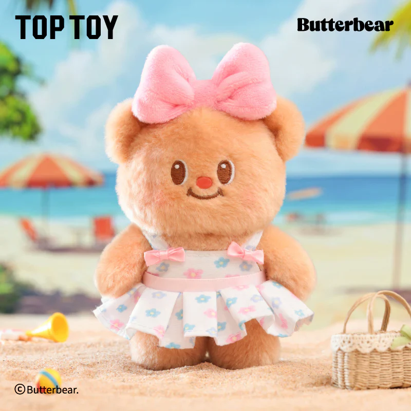 Toptoy Butterbear Versatile Wardrobe Plush Pendant Blind Box - Image 9